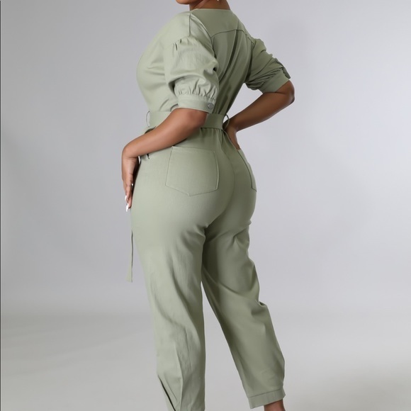 Zip Up Jumpsuit - Picture 3 of 3